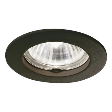 Ideal Lux - Upotettu valo JAZZ 1xGU10/50W/230V musta