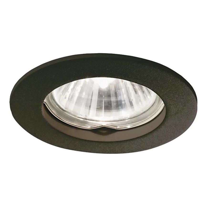 Ideal Lux - Upotettu valo JAZZ 1xGU10/50W/230V musta