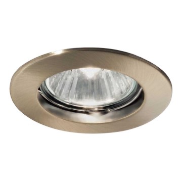 Ideal Lux - Upotettu valo JAZZ 1xGU10/50W/230V pronssi