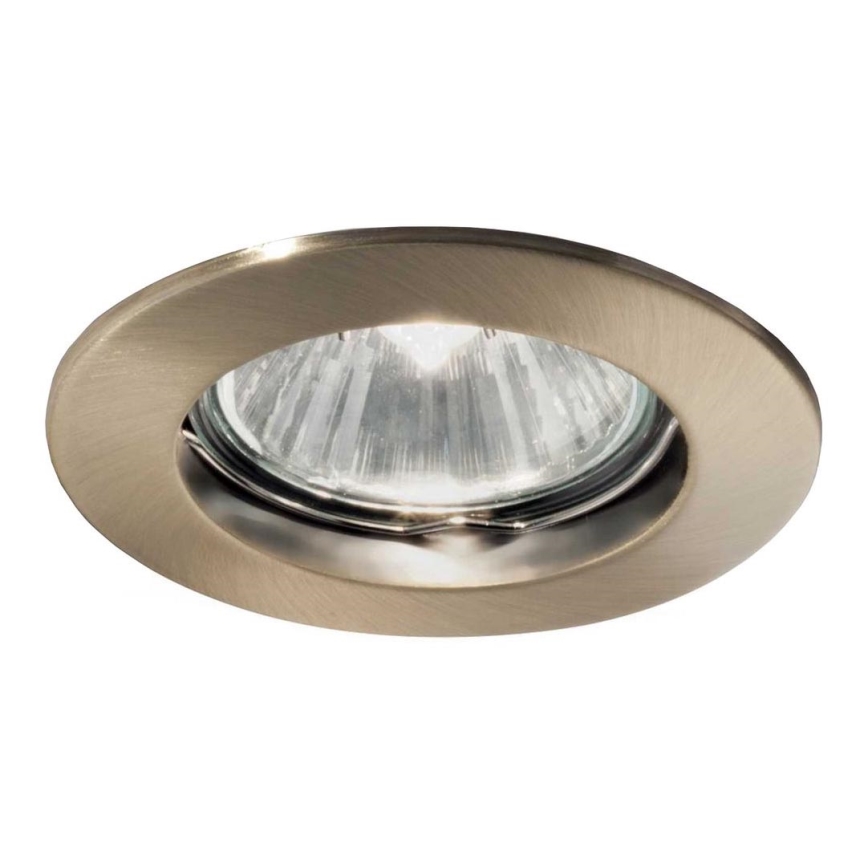 Ideal Lux - Upotettu valo JAZZ 1xGU10/50W/230V pronssi