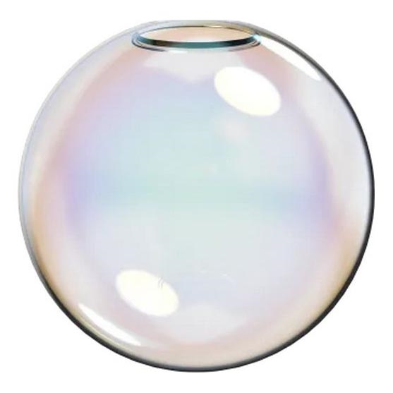 Ideal Lux - Vaihtovarjostin kattokruunuun MAPA halkaisija 10 cm läpinäkyvä