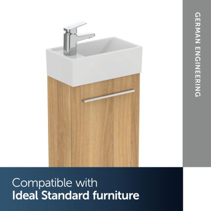 Ideal Standard E211301 - Seinään asennettava pesuallas I.LIFE S 37 x 21 cm keraaminen/valkoinen