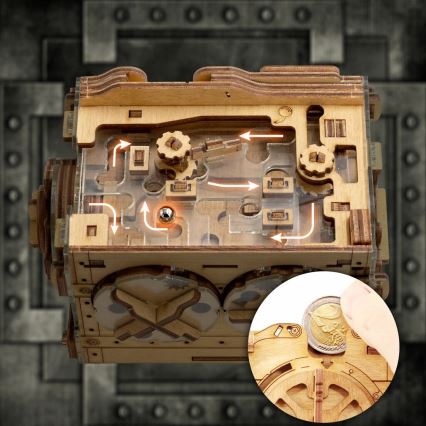 iDventure - Puinen palapeli A-maze-ing kassakaappi