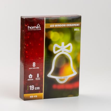 Ikkunakoriste 8xLED/3xAA