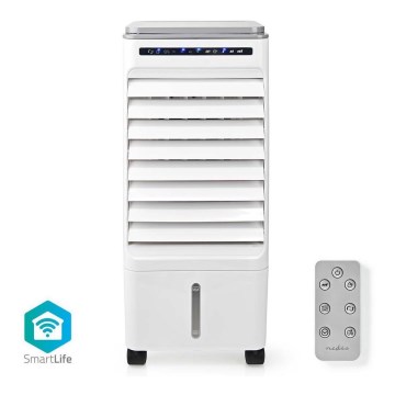 Ilmanjäähdytin 65W/230V Wi-Fi Tuya valkoinen + kauko-ohjaus