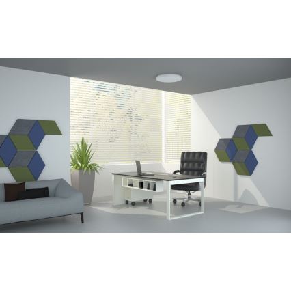 Himmennettävä LED-kattovalaisin kaukosäätimellä LED/42W/230V 40 cm