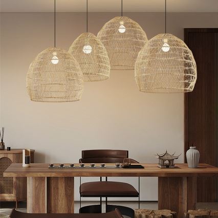 Vaijerilla roikkuva riippuvalaisin BOHO DELICADO 1xE27/40W/230V, halkaisija 60 cm