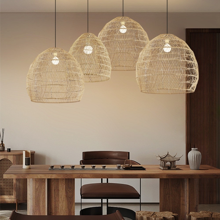 Vaijerilla roikkuva riippuvalaisin BOHO DELICADO 1xE27/40W/230V, halkaisija 60 cm