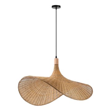 Immax 08290L - Kattokruunu johdossa SOMBRERO 1xE27/40W/230V halkaisija 80 cm rottinki
