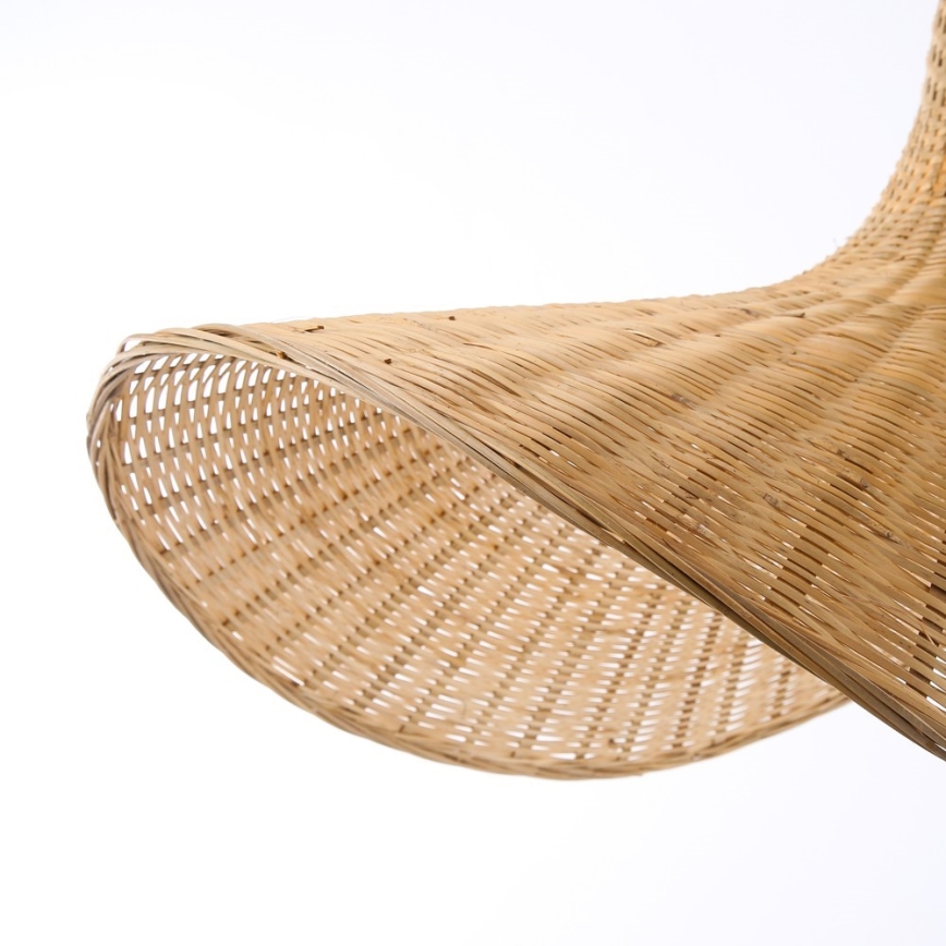Immax 08290L - Kattokruunu johdossa SOMBRERO 1xE27/40W/230V halkaisija 80 cm rottinki