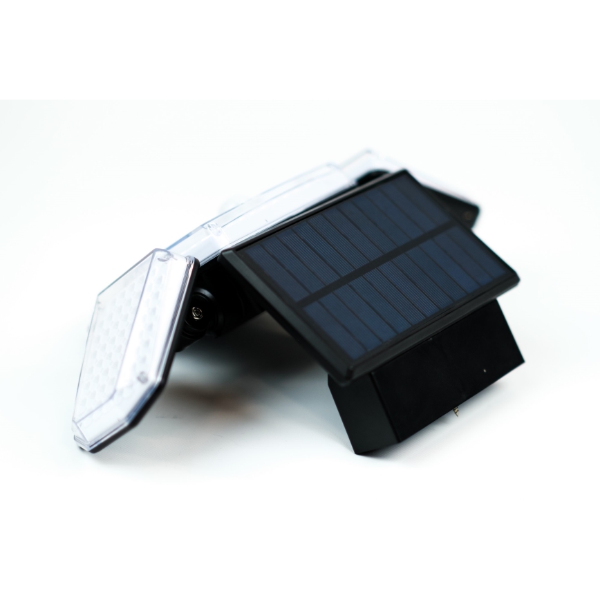 LED aurinkokenno seinävalaisin anturilla LED/5W/5,5V IP65