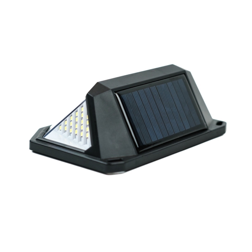 LED aurinkokenno seinävalaisin anturilla LED/4W/5,5V IP65