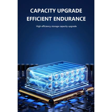 LED aurinkokenno seinävalaisin anturilla LED/2W/5V IP54