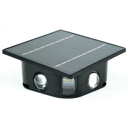 LED aurinkokenno seinävalaisin anturilla LED/2W/5V IP54
