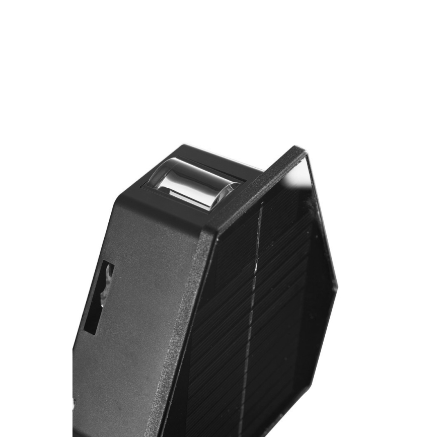 LED aurinkokenno seinävalaisin anturilla LED/2W/5V IP54