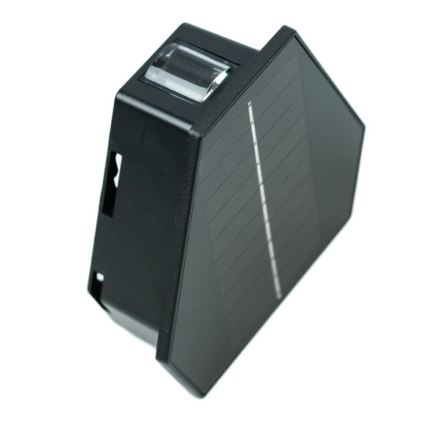LED aurinkokenno seinävalaisin anturilla LED/2W/5V IP54