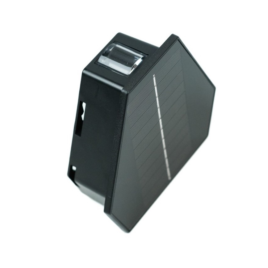 LED aurinkokenno seinävalaisin anturilla LED/2W/5V IP54
