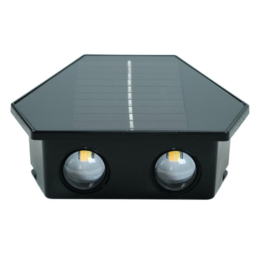 LED aurinkokenno seinävalaisin anturilla LED/2W/5V IP54