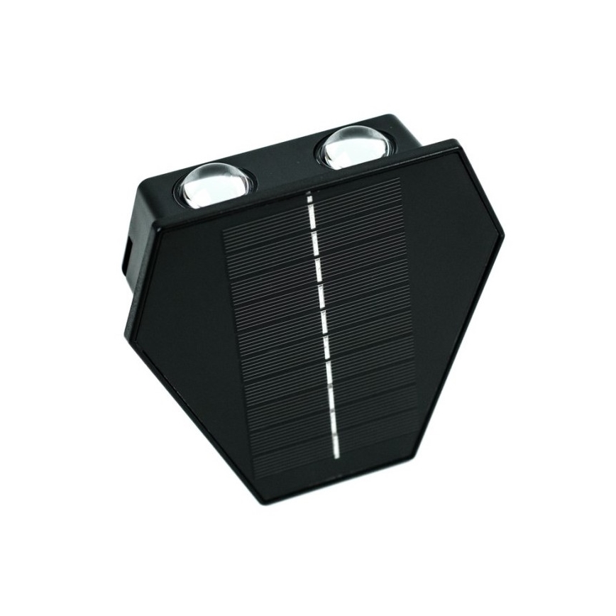 LED aurinkokenno seinävalaisin anturilla LED/2W/5V IP54