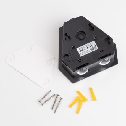LED aurinkokenno seinävalaisin anturilla LED/2W/5V IP54