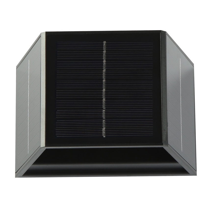 LED aurinkokenno seinävalaisin anturilla LED/2W/5V IP54