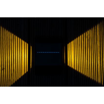 LED aurinkokenno seinävalaisin anturilla LED/2W/5V IP54