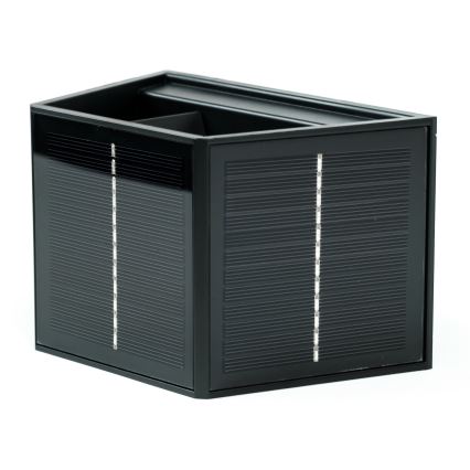 LED aurinkokenno seinävalaisin anturilla LED/2W/5V IP54