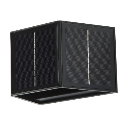 LED aurinkokenno seinävalaisin anturilla LED/2W/5V IP54