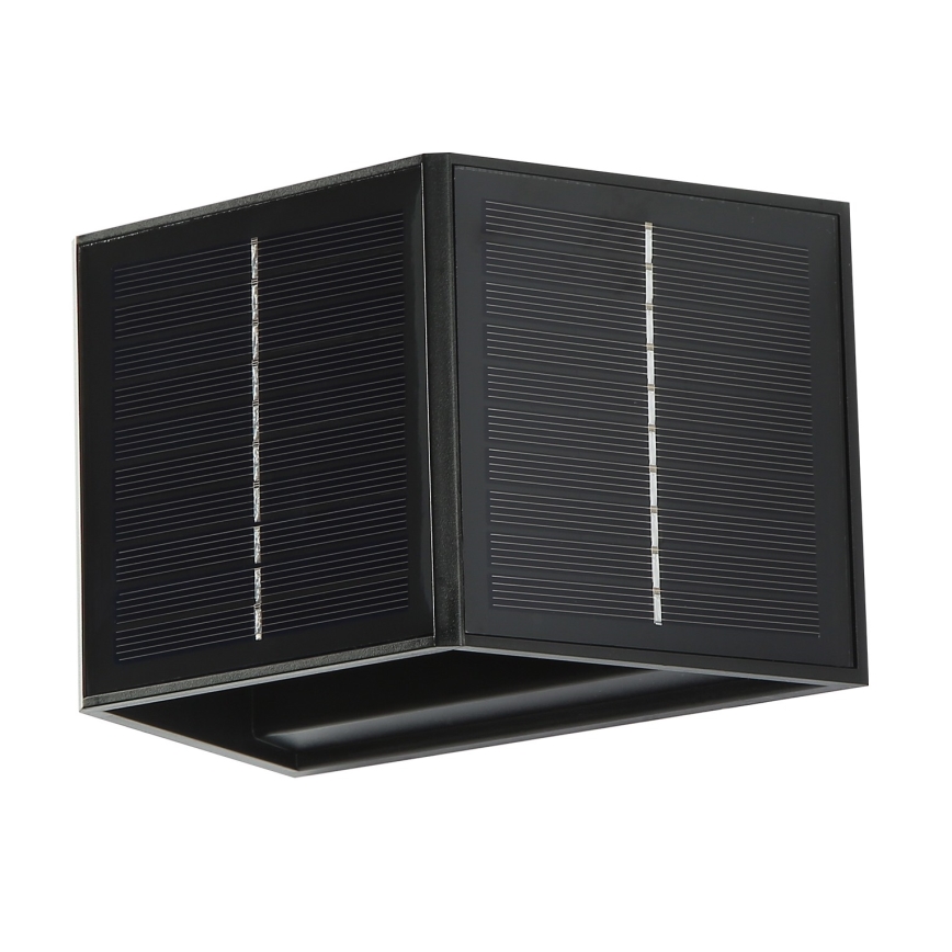 LED aurinkokenno seinävalaisin anturilla LED/2W/5V IP54