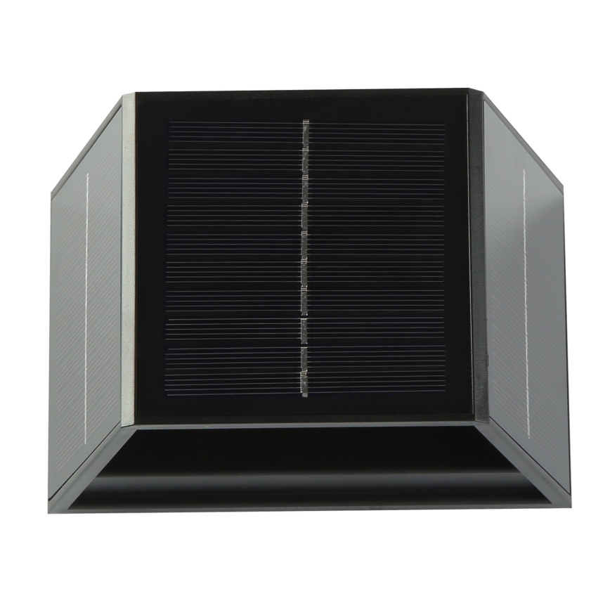 LED aurinkokenno seinävalaisin anturilla LED/2W/5V IP54