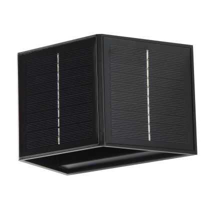 LED aurinkokenno seinävalaisin anturilla LED/2W/5V IP54