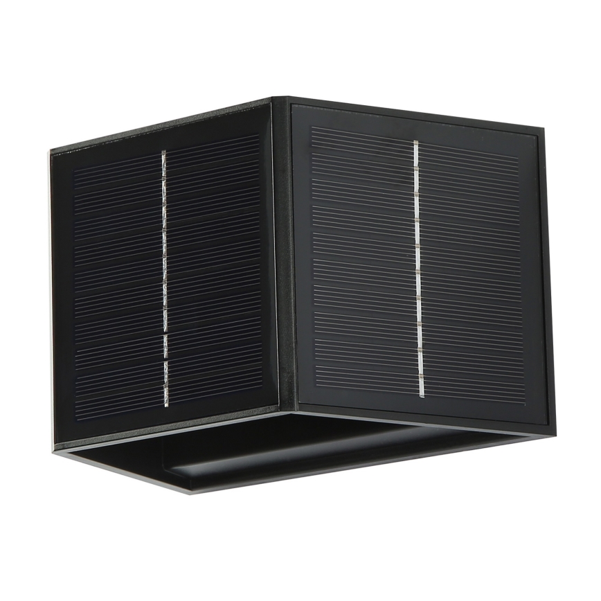 LED aurinkokenno seinävalaisin anturilla LED/2W/5V IP54