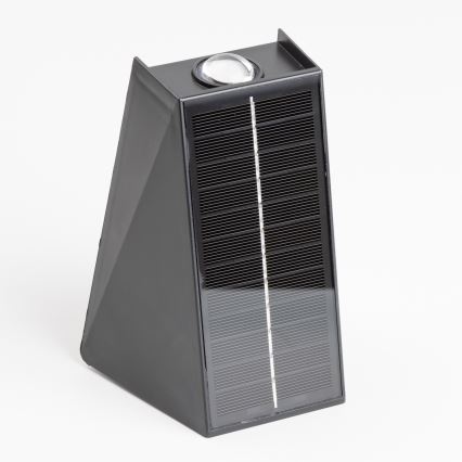 LED aurinkokenno seinävalo anturilla LED/2W/5V IP54