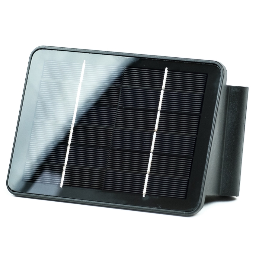 LED aurinkokenno seinävalaisin anturilla LED/2W/5V IP54