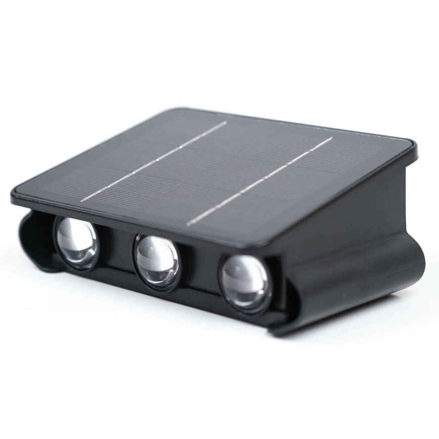 LED aurinkokenno seinävalaisin anturilla LED/2W/5V IP54