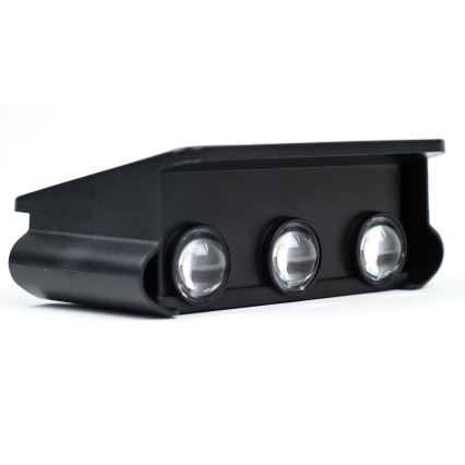 LED aurinkokenno seinävalaisin anturilla LED/2W/5V IP54