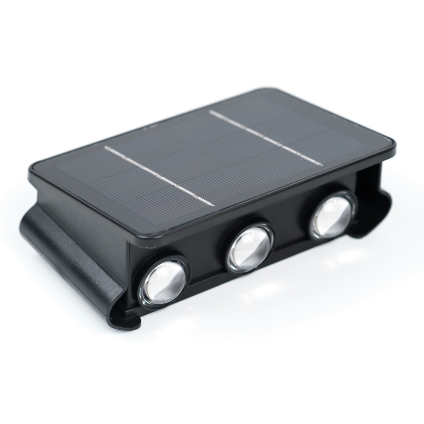 LED aurinkokenno seinävalaisin anturilla LED/2W/5V IP54