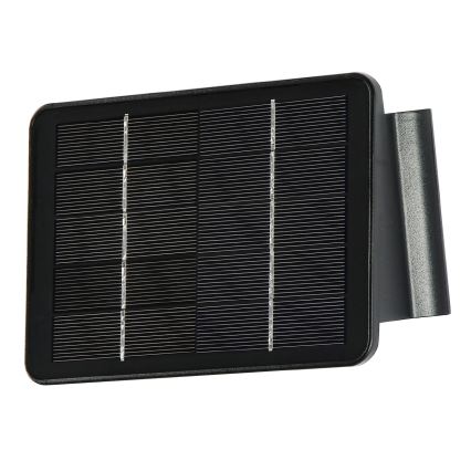 LED aurinkokenno seinävalaisin anturilla LED/2W/5V IP54