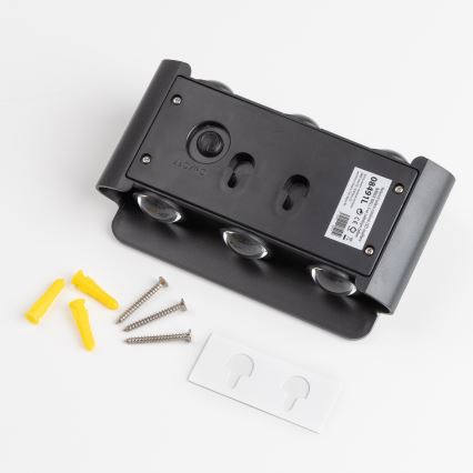 LED aurinkokenno seinävalaisin anturilla LED/2W/5V IP54
