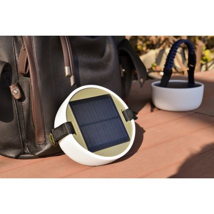 LED RGB kannettava aurinko ladattava lamppu kanssa LED ketju LED/10W/5V 3600 mAh IP65