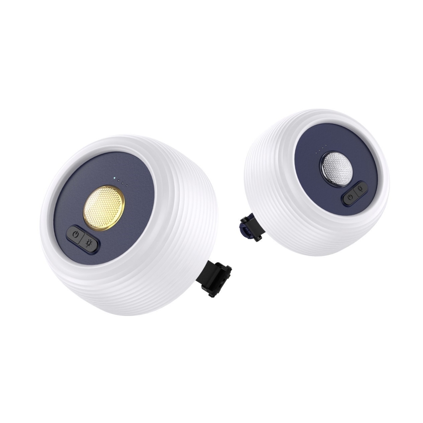 LED RGB Kannettava ladattava aurinkoenergialamppu LED ketjulla LED/10W/5V 3600 mAh IP65