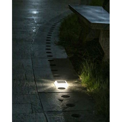 Immax 08495L - LED- aurinkokenno ulkovalo anturilla LED/0,03W/1,2V IP54