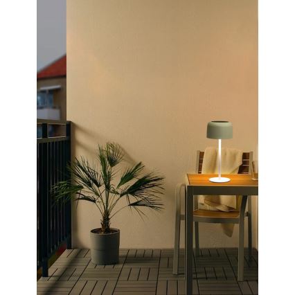 LED Himmennettävä ulko aurinko lamppu LED/4W/5V 3600mAh IP44