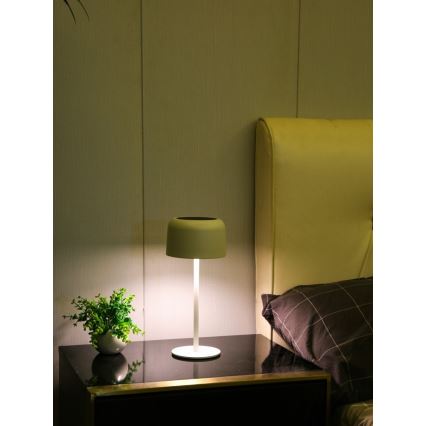 LED Himmennettävä ulko aurinko lamppu LED/4W/5V 3600mAh IP44