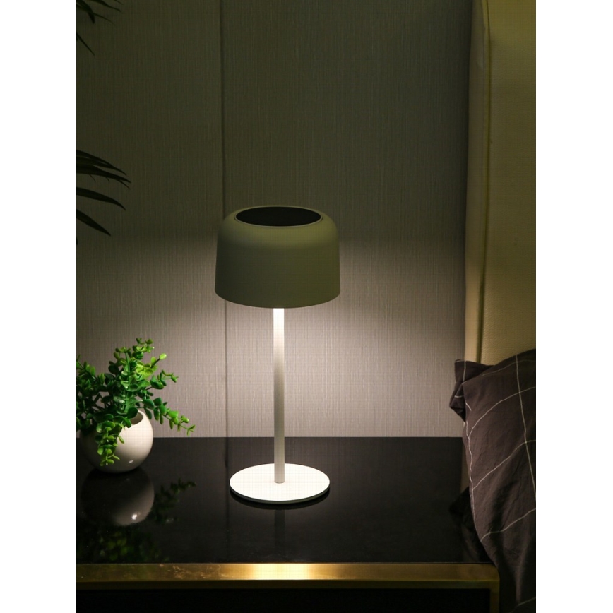 LED Himmennettävä ulko aurinko lamppu LED/4W/5V 3600mAh IP44