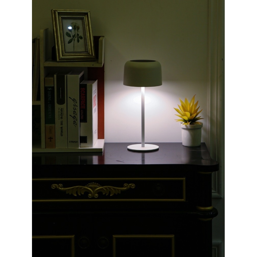 LED Himmennettävä ulko aurinko lamppu LED/4W/5V 3600mAh IP44