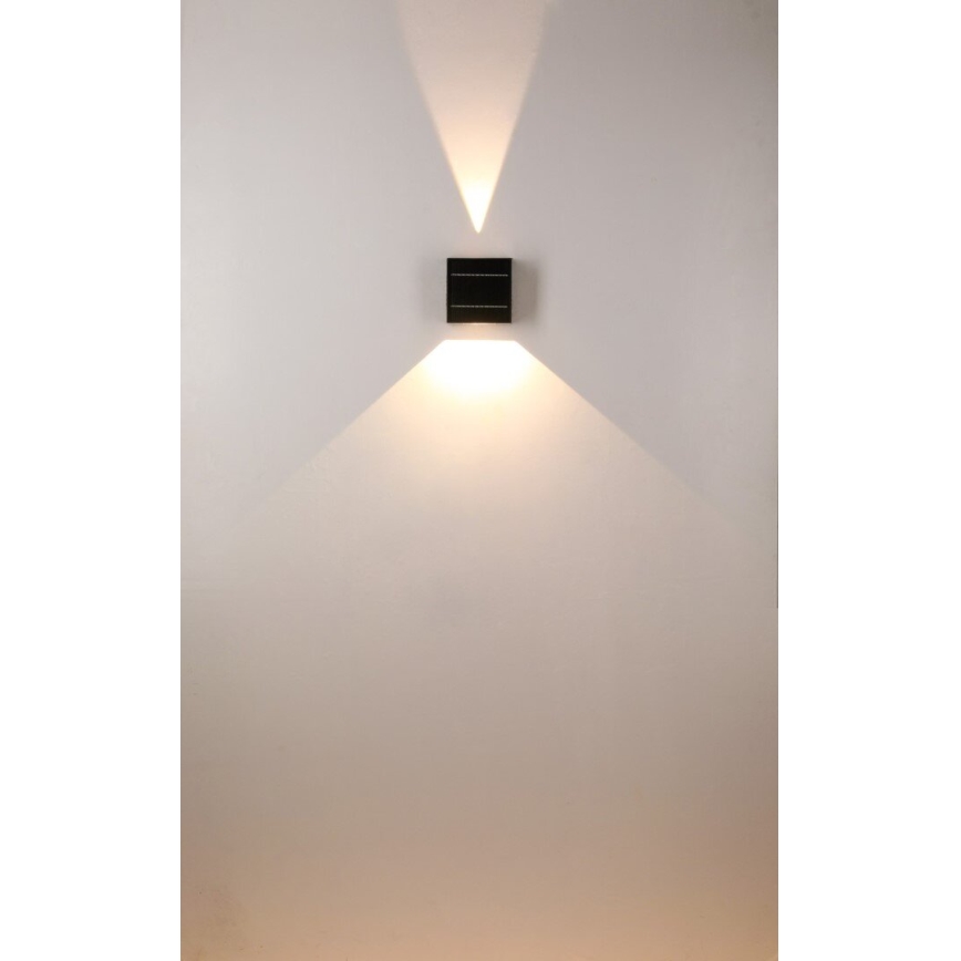 LED-seinäaurinkovalaisin LED/2W/3,7V 4000K IP44