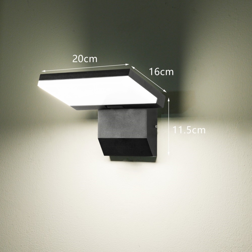LED-ulkoseinävalaisin MODERN LED/18W/230V IP65