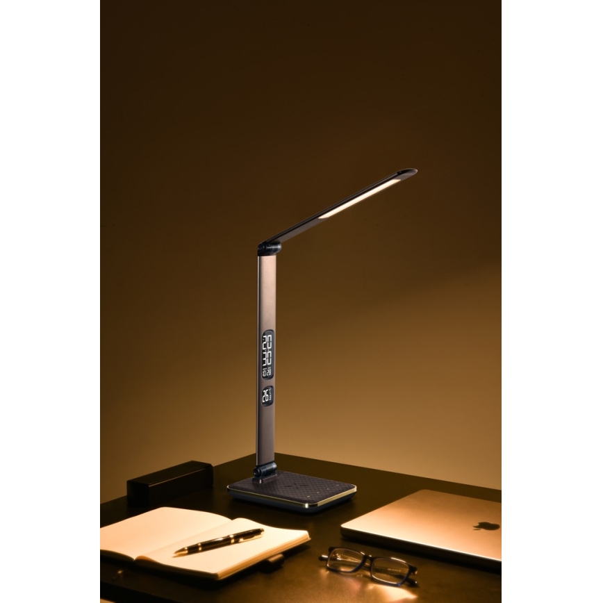 Himmennettävä LED-pöytävalaisin LED/8,5W/230V langaton lataus