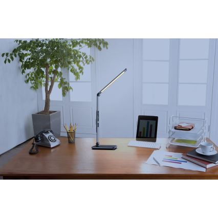 Himmennettävä LED-pöytävalaisin LED/8,5W/230V langaton lataus